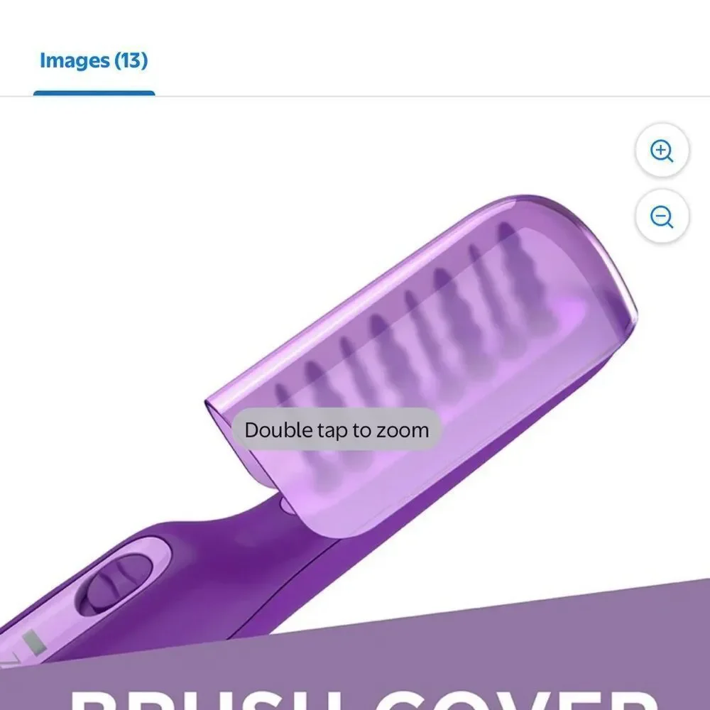 Purple Kids Hair Styling Tool